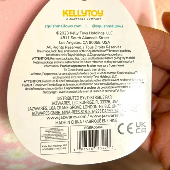 🦖🌸 🐷 Squishmallow NWT Peter the Pig Floral Belly 11 inch Easter 2023 🐷 🌸 - Picture 6 of 6
